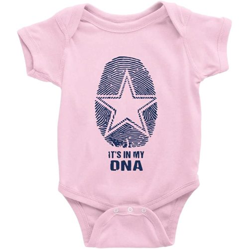 Cowboys It's in My DNA for Baby Boy Girl Clothes Long Sleeve Newborn Playsuit