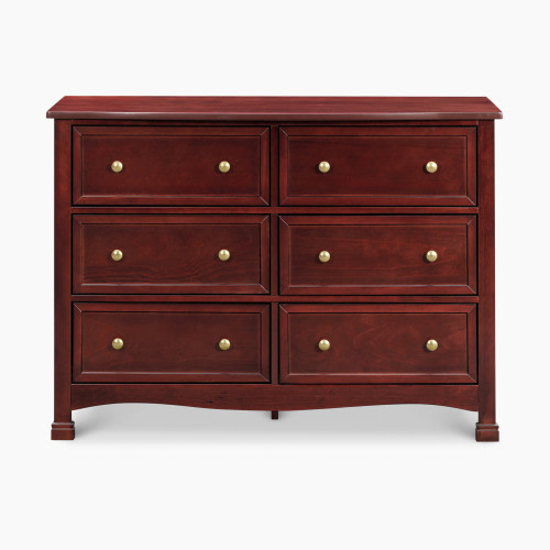 daVinci Kalani 6-Drawer Double Wide Dresser - Rich Cherry