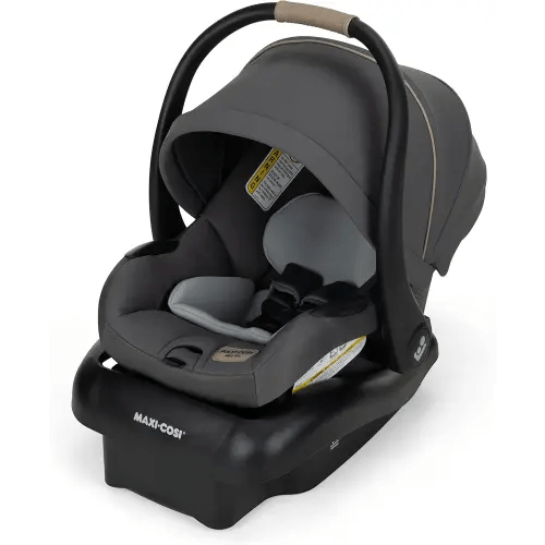 Maxi-Cosi Mico Pro Infant Car Seat, Baby Travel Seat with Adjustable Base, Stroller-Ready, Easy-Install Latch, Lightweight Design, Fits 4–30 lbs, Sea Salt