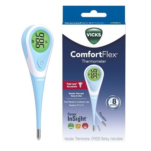 Vicks ComfortFlex Digital Thermometer for Adults & Children