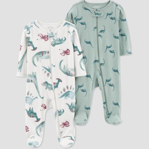 Carter's Just One You® Baby Boys' 2pk Sleep N' Play - Brown 9m