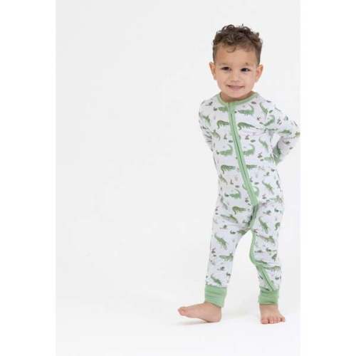 Crayon Alligators, Convertible Romper - Angel Dear | Maisonette