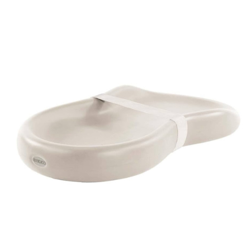 Keekaroo Peanut Changer Baby Vanilla– The Original Made in USA Easy-to-Clean Changing pad and The only Shell Over Foam, Fully Water Repellant