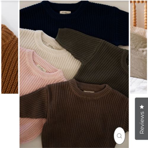 Organic Chunky Knit Sweater