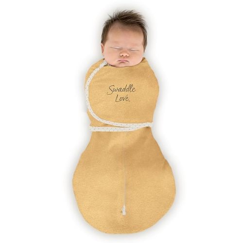SwaddleDesigns 6-Way Omni Swaddle Sack, Arms Up Swaddle for Newborn, More Options to Calm Startle Reflex, Improves Sleep, Easy Transition Baby Sleep Sack, 12-18 lbs, Heathered Gray