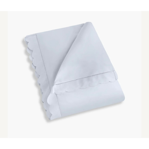Scalloped Starlight Baby Duvet - Blue | Gooselings