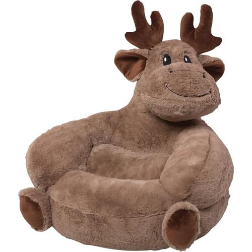 Trend Lab Children's Plush Moose Character Chair