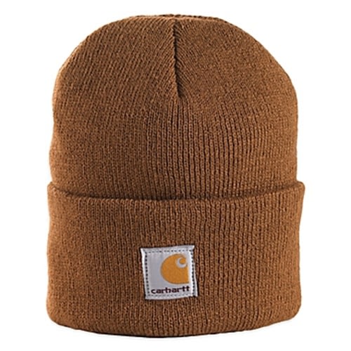 Carhartt® Infant/Toddler Foldover Knit Hat in  - Brown