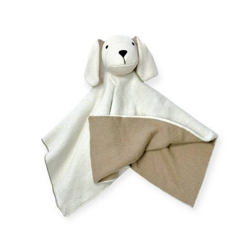 Puppy Dog Organic Baby Lovey Security Blanket Cuddle Cloth (2 colors)
