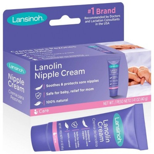 Lansinoh Lanolin Nipple Cream for Nursing - 1.41oz