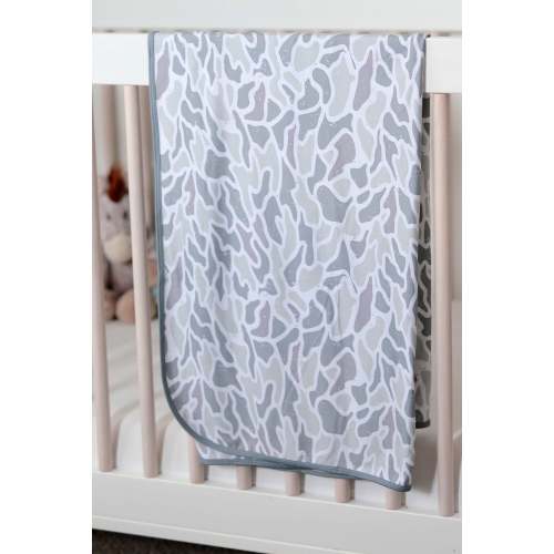 Baby Swaddle - White Camo – BURLEBO