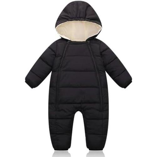 Toddler Snow Suit Baby Snowsuit Infant Boy Winter Coat Girl Puffer Clohtes 0-2T
