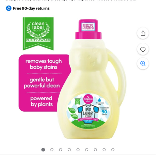 Baby laundry soaps
