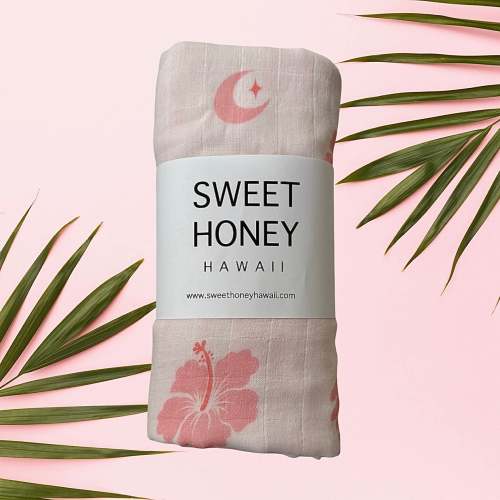 Mahina Bamboo Swaddle Blanket