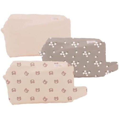 LA PETITE OURSE Diaper Pod, Each Holds 8 to 10 Diapers 3 Pack - Lune