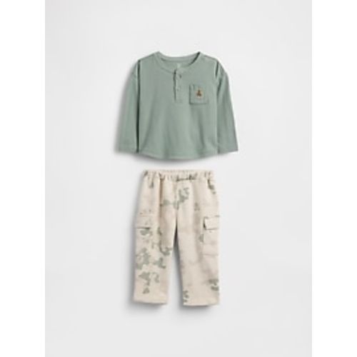 Baby Pocket Henley Outfit Set | Gap