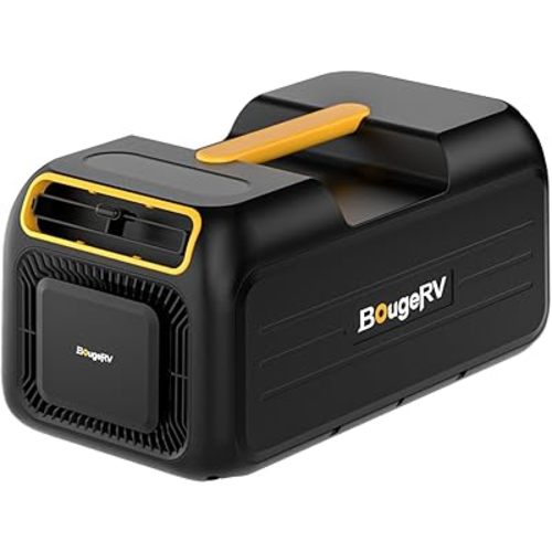 BougeRV Portable Air Conditioner, 3500BTU Tent Air Conditioner with APP Control, Cooling a 64.58 ft² Tent for 2 Campers, Air Portable AC for Camping, Van Life, Tent, Small Room