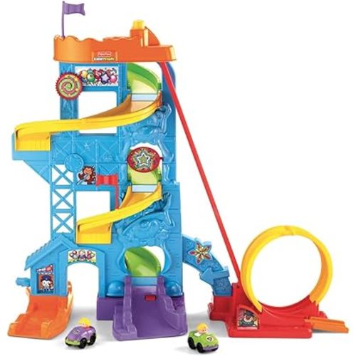 Fisher-Price Little People Wheelies Loops 'n Swoops Amusement Park