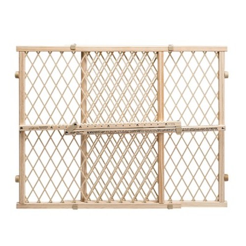 Evenflo Position & Lock Adjustable Baby Gate - Natural