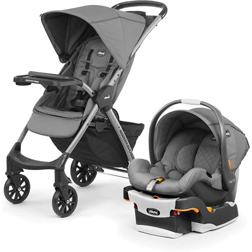 Chicco Mini Bravo Plus Travel System - Slate | Grey
