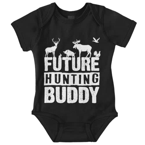 Brisco Brands Future Hunting Buddy Little Hunter Baby Romper Boys or Girls