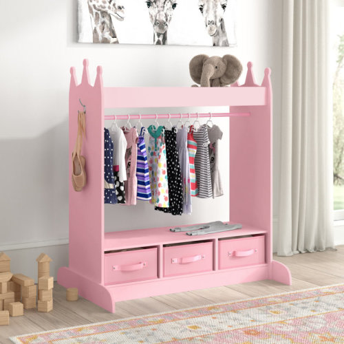 Viv + Rae™ Haught Kid Armoire & Reviews | Wayfair