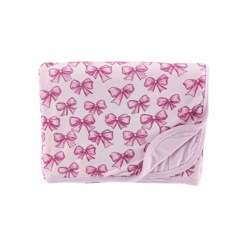 Pretty in Pink Bamboo Blanket