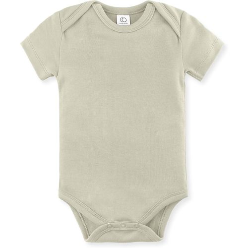 Short Sleeve Bodysuit, Sage | 3-6M