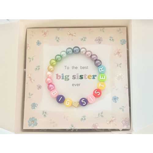 Toddler big sister gift ideas toddler big sister bracelet big sister promotion gift box big sister to be gift big sister gift from new baby