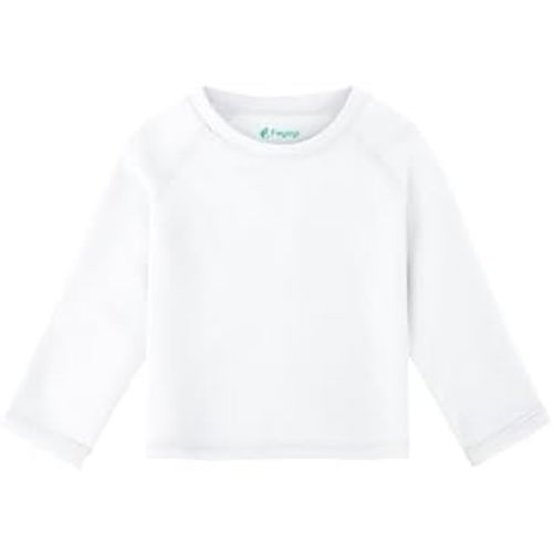 Baby Todder Rash Guard Shirts SPF Long Sleeve Swim Shirts Sun Protection Rashguard Swimwear for Baby Boys Girls