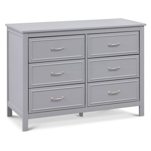Davinci Charlie 6-drawer Double Dresser - Gray