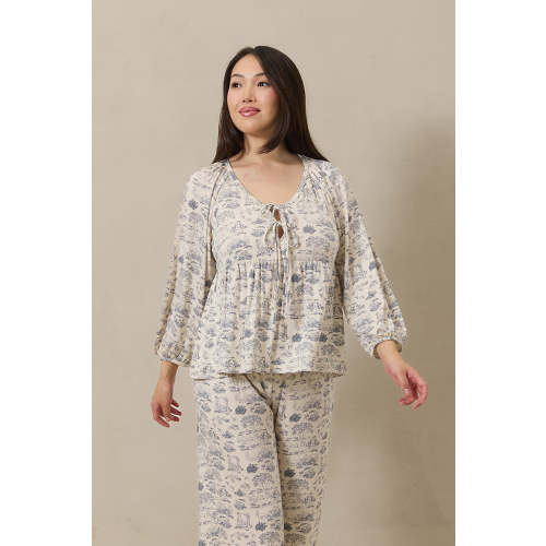 Solly Baby Women’s Sleep Set - Bleu Toile, Size L