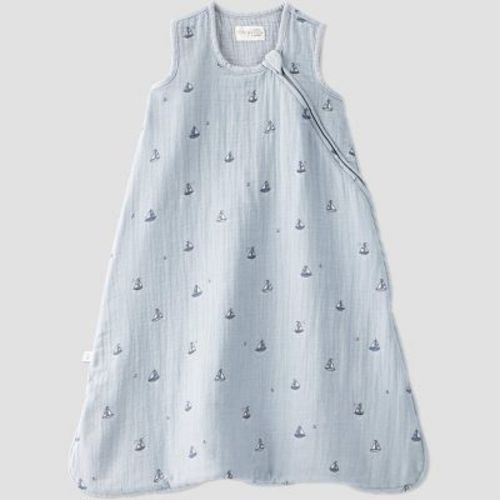 Little Planet by carter's Sleepbag - S - Gauze Blue Sailboat