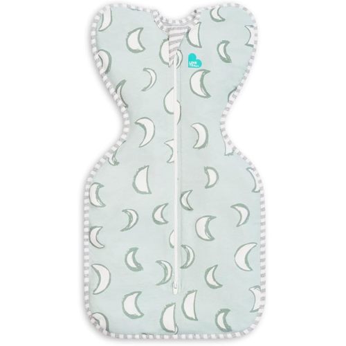 Love to Dream Swaddle UP, Baby Sleep Sack, Self-Soothing Swaddles for Newborns, Get Longer Sleep, Snug Fit Helps Calm Startle Reflex, New Born Essentials for Baby, 1.0 TOG, 13-19 lbs, Eclipse Olive