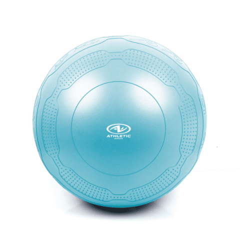 Athletic Works 55cm Yoga Ball, Anti-Burst, Exercises Poses Embossed