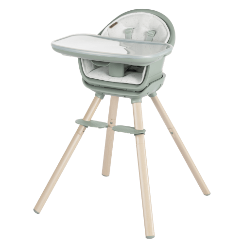 Moa 8-in-1 High Chair - Classic Green - EcoCare