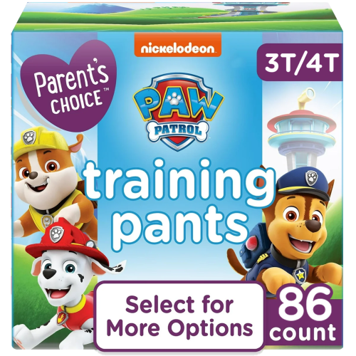 Parent's Choice Paw Patrol Training Pants for Boys, 3T/4T, 86 Count (Select For More Options) HSA/FSA Eligible