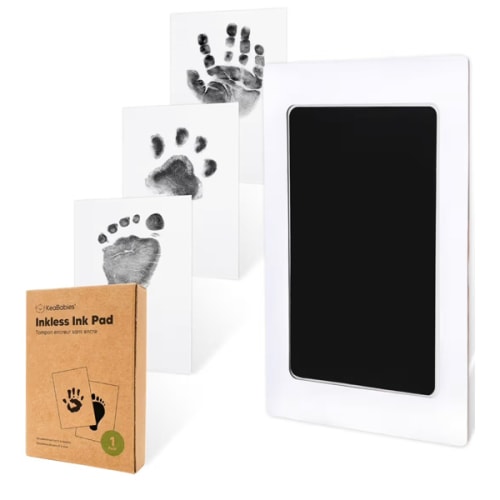 KeaBabies Inkless Baby Hand and Footprint Kit