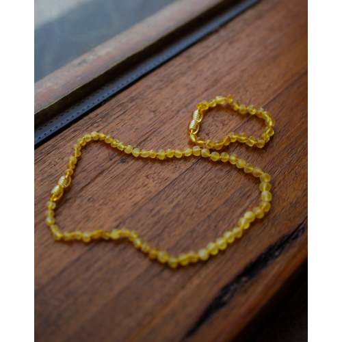 Teething Necklace/Bracelet/Anklet: My Sunshine
