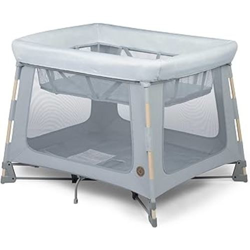 Maxi-Cosi Swift Baby Play Yard with Mat: Your Ultimate Baby Playground Indoor Playset - Classic Slate Baby Playpen with Mat