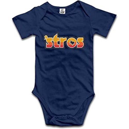DOQOSESHY Climbing Bodysuit Astro Inspired Stros Throwback Infant Short-Sleeve Outfit Long-Sleeve Jumpsuit Sleeveless Romper