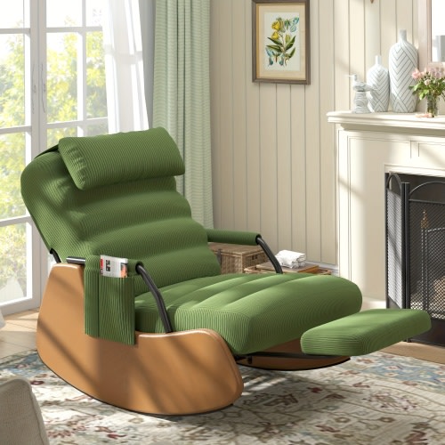 nursery glider rocking chair manual rocker soft - Temu
