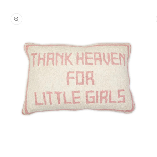 Two's Company Thank Heaven Punch Embroidery Decorative Throw Pillow – Smyth Jewelers