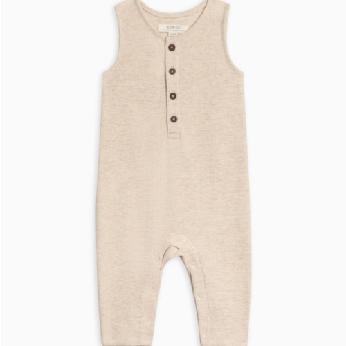 Wade Waffle Tank Romper