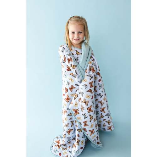 Butterfly Kisses Toddler Quilted Blanket