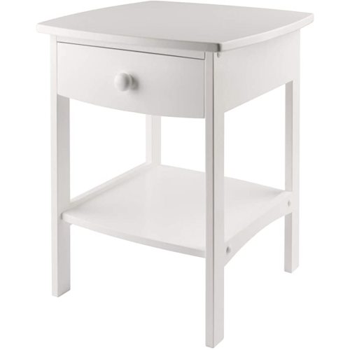 Winsome Wood Claire Accent Table (White)
