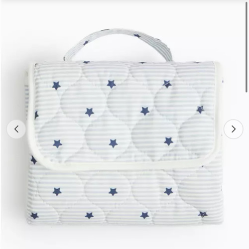 Buy Blue Stripe Star Print Travel Changing Mat One Size | Accessories | Tu