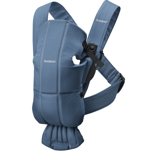 Baby Carrier Mini: Vintage indigo - Woven