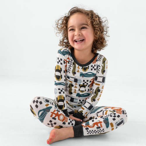 Fast Lane Two-Piece Pajama Set