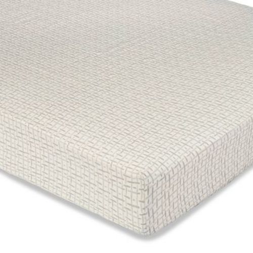 Crane Baby Cotton Sateen Fitted Crib Sheet - Kendi Animals
